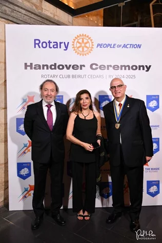 Rodolphe Melki: President of the Rotary Club of Beirut Cedars
